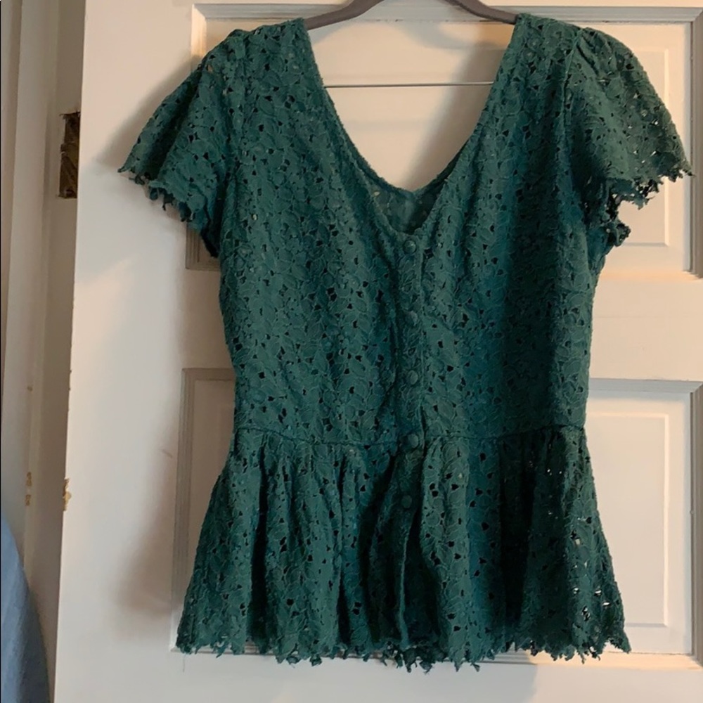 Vintage Anthro Peplum